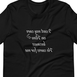 Cast My Care MirrorImage™ T-Shirt (dark fabrics)