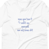 Cast My Care MirrorImage™ T-Shirt (light fabrics)