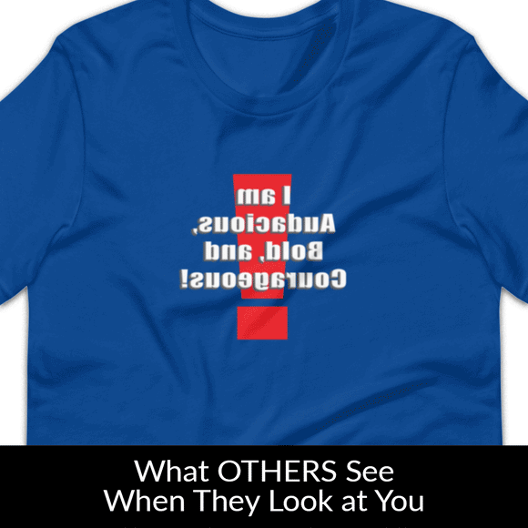 Audacious MirrorImage™ T-Shirt Dark