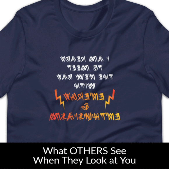 Meet The Day MirrorImage™ T-Shirt (dark fabrics)