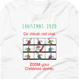 ZOOM Christmas Dinner T-Shirt (light & dark fabrics)
