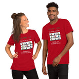 ZOOM Christmas Dinner T-Shirt (red fabric)