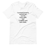 I Survived COVID-19 T-Shirt (light fabrics)